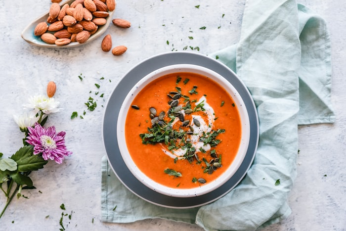 Tomato Soup with Basil