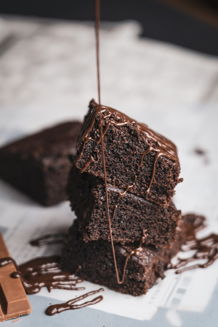 Chocolate Cake with Liquid Center